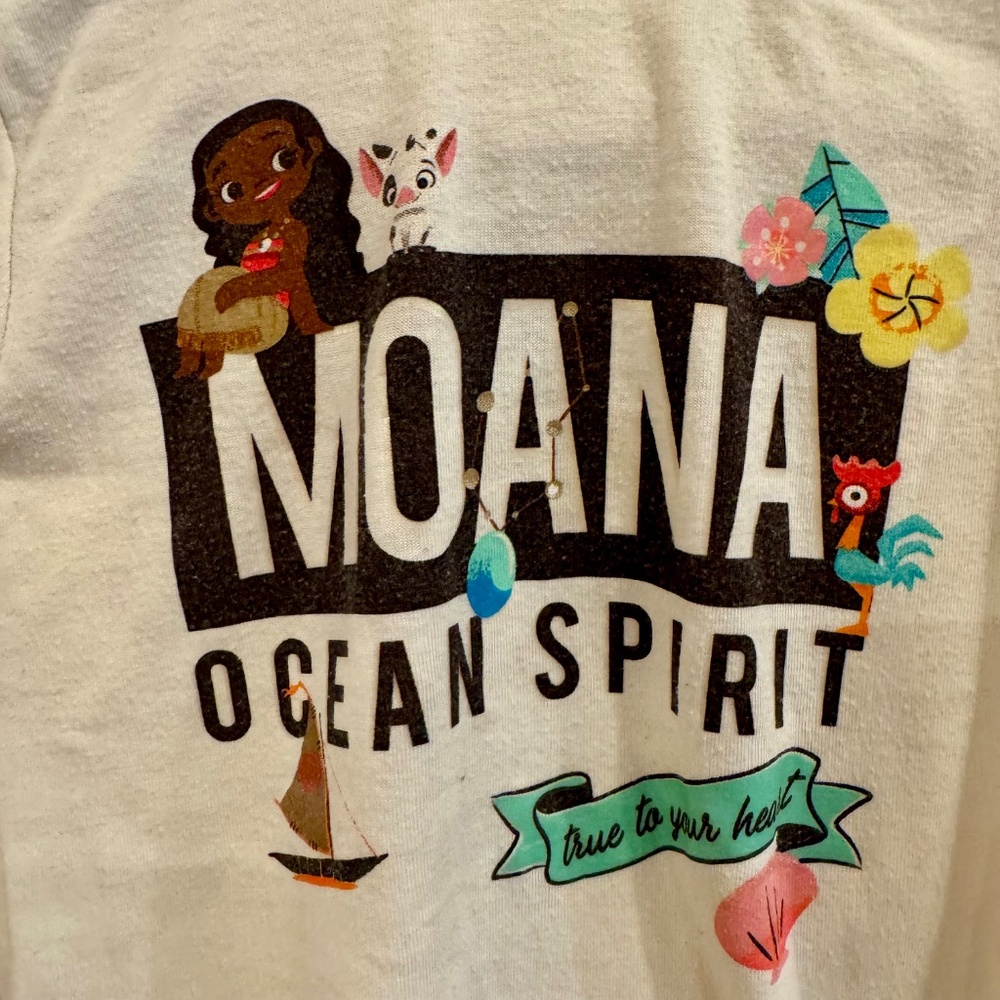 Disney Moana Toddler Graphic T-Shirt - Picture 2 of 4